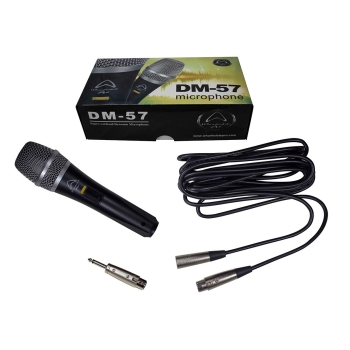 Wharfedale DM-57 - mikorfon dynamiczny  z wyłącznikiem