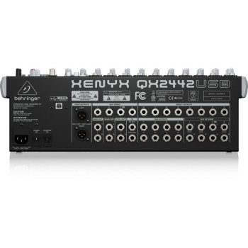 BEHRINGER QX2442USB - 24 KANAŁOWY MIKSER ANALOGOWY